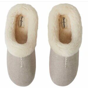 NEW! Dearfoams Ladies' Slipper, Beige